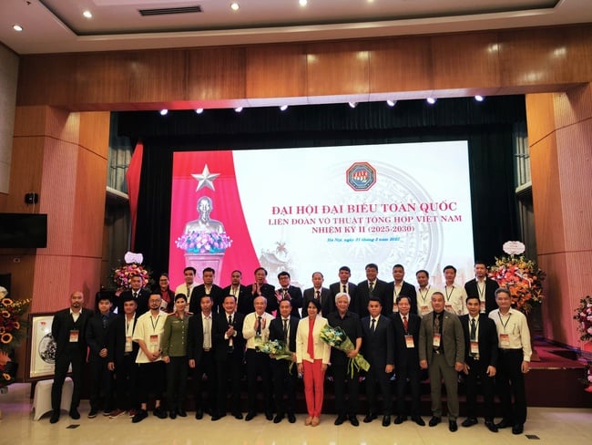 Ông Ngô Đức Quỳnh tái đắc cử vị trí Chủ tịch Liên đoàn Võ thuật tổng hợp Việt Nam nhiệm kỳ II - Ảnh 4.