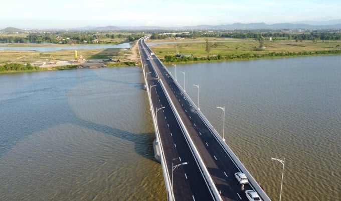 Cao tốc Diễn Châu - Bãi Vọt. Ảnh: Đức Hùng