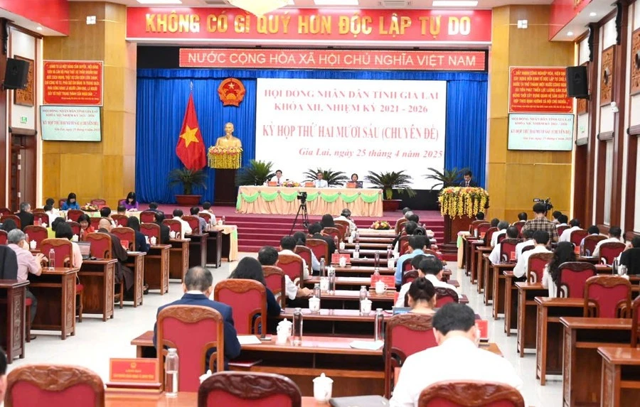 Có 34 nghị quyết của HĐND tỉnh Gia Lai bị ảnh hưởng, tác động bởi sắp xếp bộ máy nhà nước và văn bản của các Bộ, ngành Trung ương