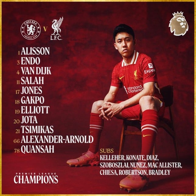 Trực tiếp Chelsea vs Liverpool 1-0 (H1): Enzo ghi bàn ảnh 3