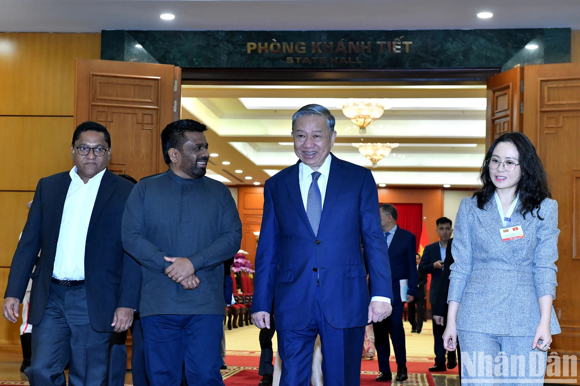 [Ảnh] Tổng Bí thư Tô Lâm tiếp Tổng thống Sri Lanka Anura Kumara Dissanayaka ảnh 9
