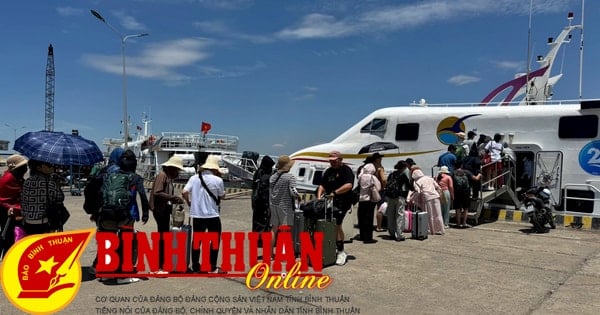 Giao thông biển Phan Thiết – Phú Quý lễ 30/4 - 1/5: An toàn, không tăng giá vé