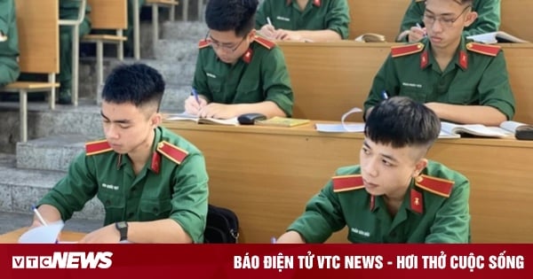 Học phí hệ dân sự các trường công an, quân đội 2025