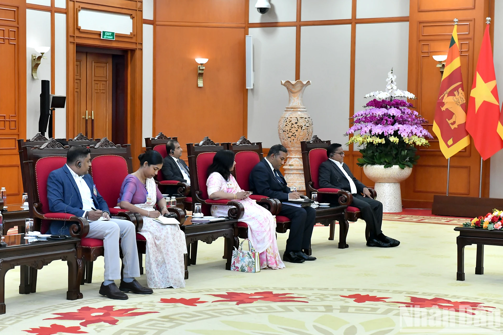 [Ảnh] Tổng Bí thư Tô Lâm tiếp Tổng thống Sri Lanka Anura Kumara Dissanayaka ảnh 6