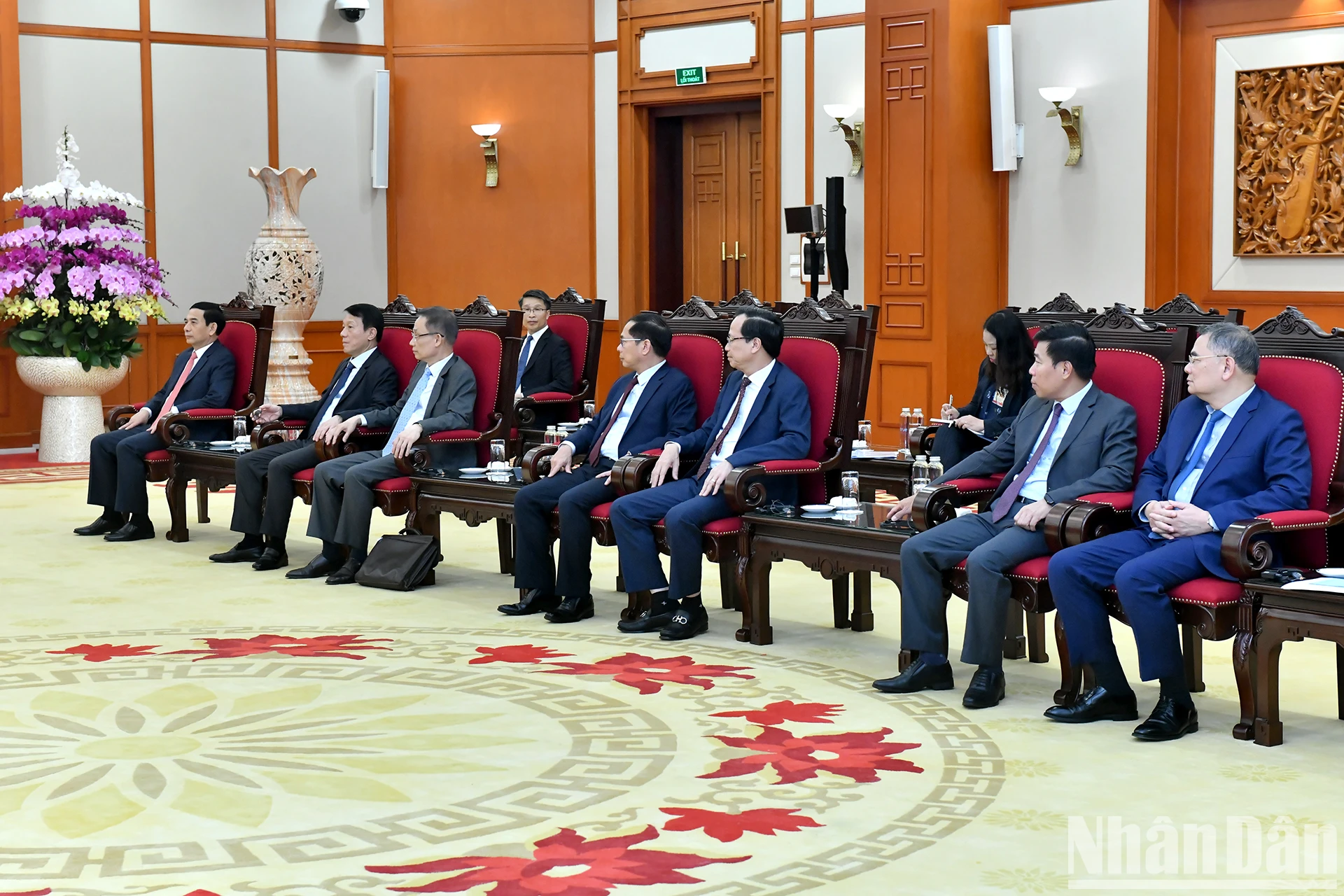 [Ảnh] Tổng Bí thư Tô Lâm tiếp Tổng thống Sri Lanka Anura Kumara Dissanayaka ảnh 5