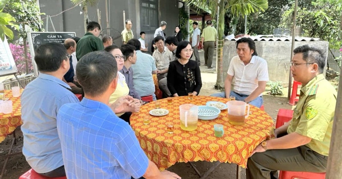 Lãnh đạo tỉnh Đồng Nai thăm hỏi gia đình nhân viên bảo vệ rừng bị bò tót...