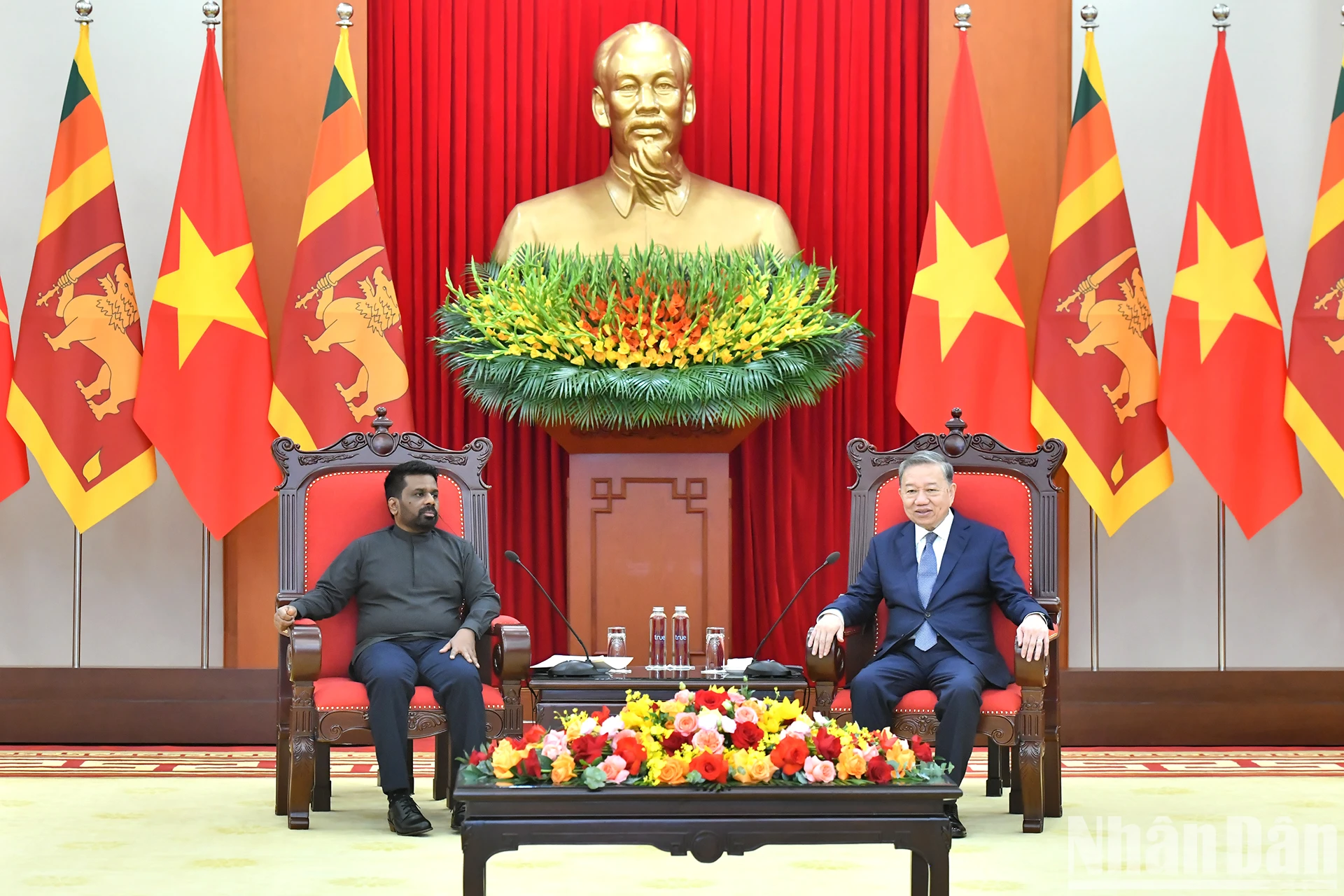 [Ảnh] Tổng Bí thư Tô Lâm tiếp Tổng thống Sri Lanka Anura Kumara Dissanayaka ảnh 1