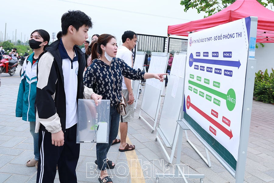 Hơn 500 thí sinh tham dự Kỳ thi thử vào lớp 10 tại Trường THCS  THPT Mensa