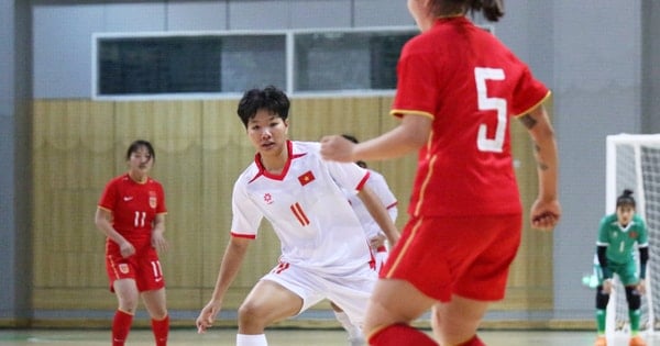 Tuyển futsal nữ Việt Nam sẽ rút kinh nghiệm sau trận thua đội tuyển Trung Quốc