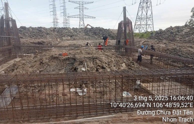 Thi công xuyên lễ đưa dự án đường dây 220kV NMĐ Nhơn Trạch 3 - rẽ Mỹ Xuân - Cát Lái về đích - Ảnh 1.