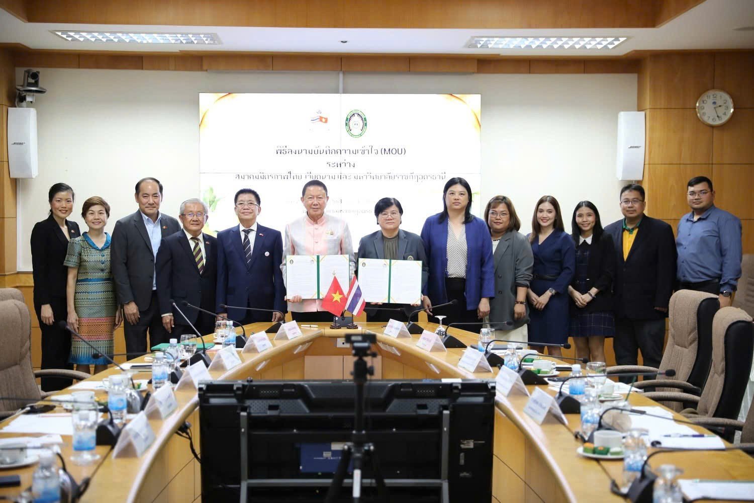 Trung tâm Việt Nam học và Hội hữu nghị Thái Lan - Việt Nam hợp tác đào tạo tiếng Việt