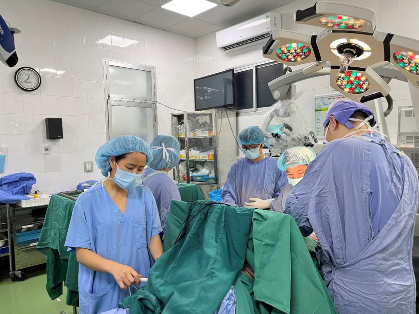 Bệnh nhân hồi phục nhanh chóng mà không để lại di chứng. Ảnh: Bệnh viện cung cấp