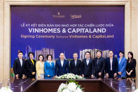 CapitaLand Development ពង្រីកនៅវៀតណាម ចាប់ដៃគូជាមួយ Vinhomes និងបើកដំណើរការគម្រោង The Fullton $800 លានដុល្លារ