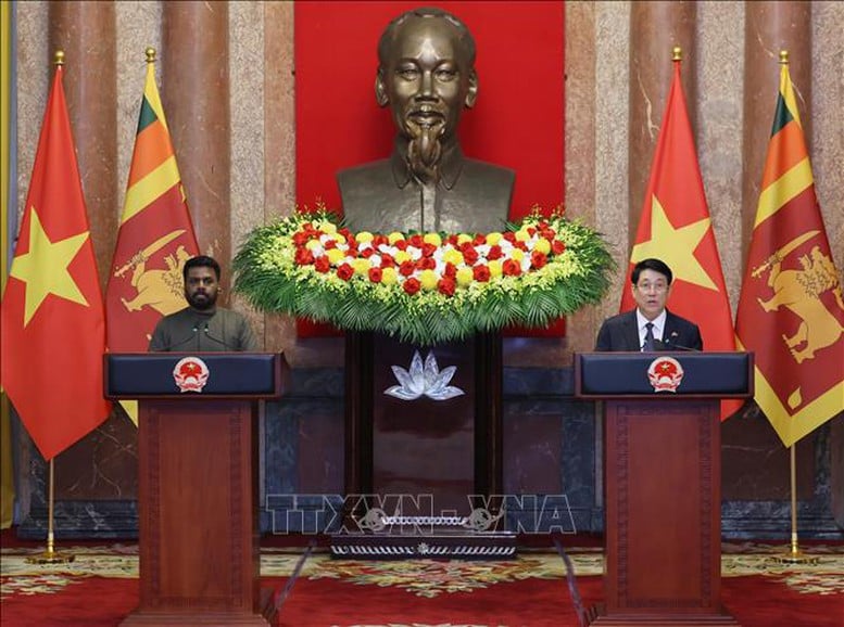 Việt Nam, Sri Lanka cam kết thúc đẩy hợp tác theo hướng rộng mở và đột phá hơn- Ảnh 1.