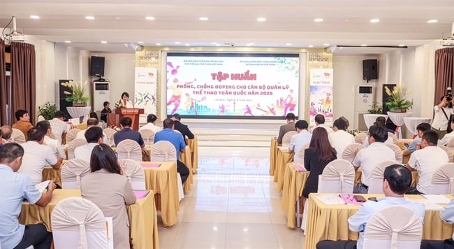 Triển khai lớp tập huấn cộng tác viên phòng, chống Doping toàn quốc 2025 lần thứ hai - Ảnh 1.
