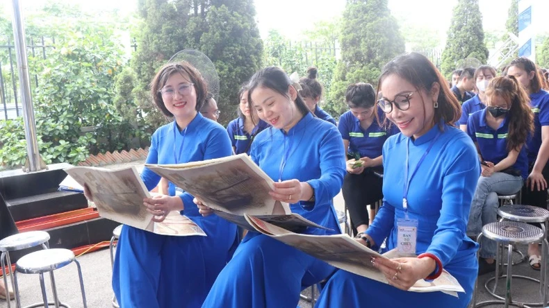 Special supplement of Nhan Dan Newspaper to Bac Ninh workers photo 4
