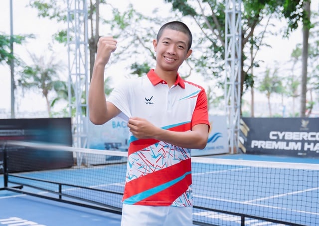 Thần đồng pickleball mang thương hiệu Việt ra sân chơi thế giới- Ảnh 2.