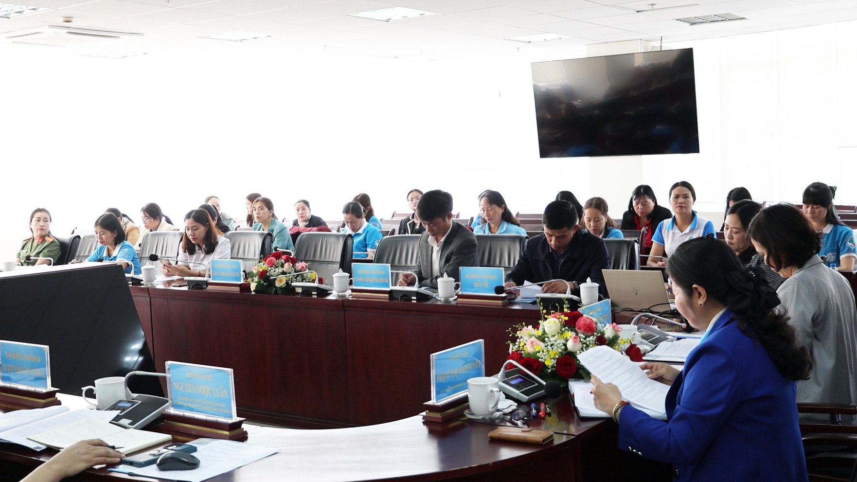 Đại diện các sở, ngành tham dự Hội thảo