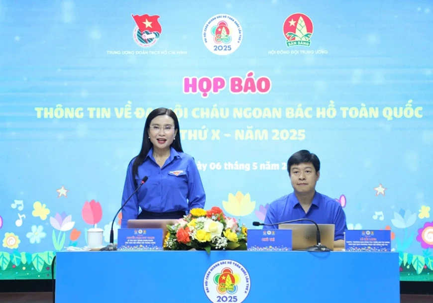 Họp báo giới thiệu về Đại hội Cháu ngoan Bác Hồ toàn quốc lần thứ X, năm 2025