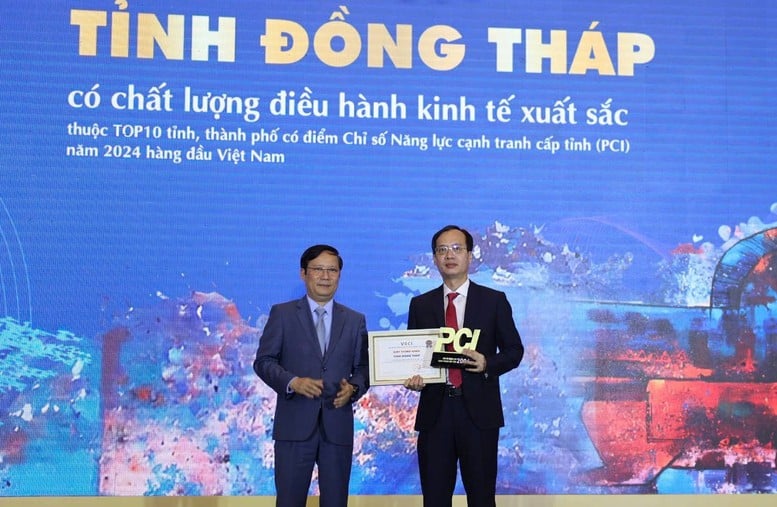 Đồng Tháp: Top 10 chất lượng điều hành kinh tế xuất sắc và Chỉ số Xanh cấp tỉnh- Ảnh 1.