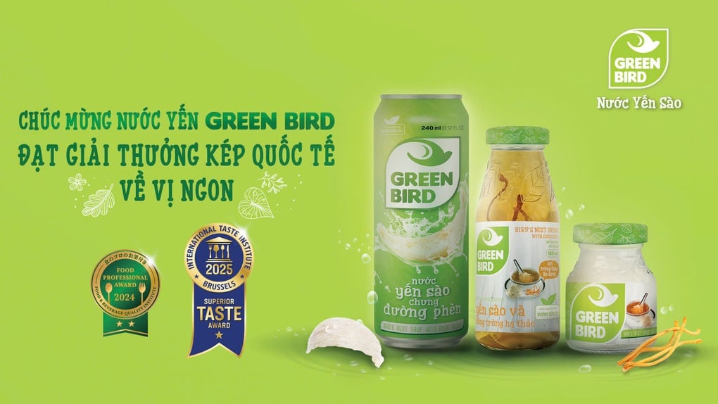 Nước yến Green Bird đạt 2 giải thưởng quốc tế về vị ngon - 2