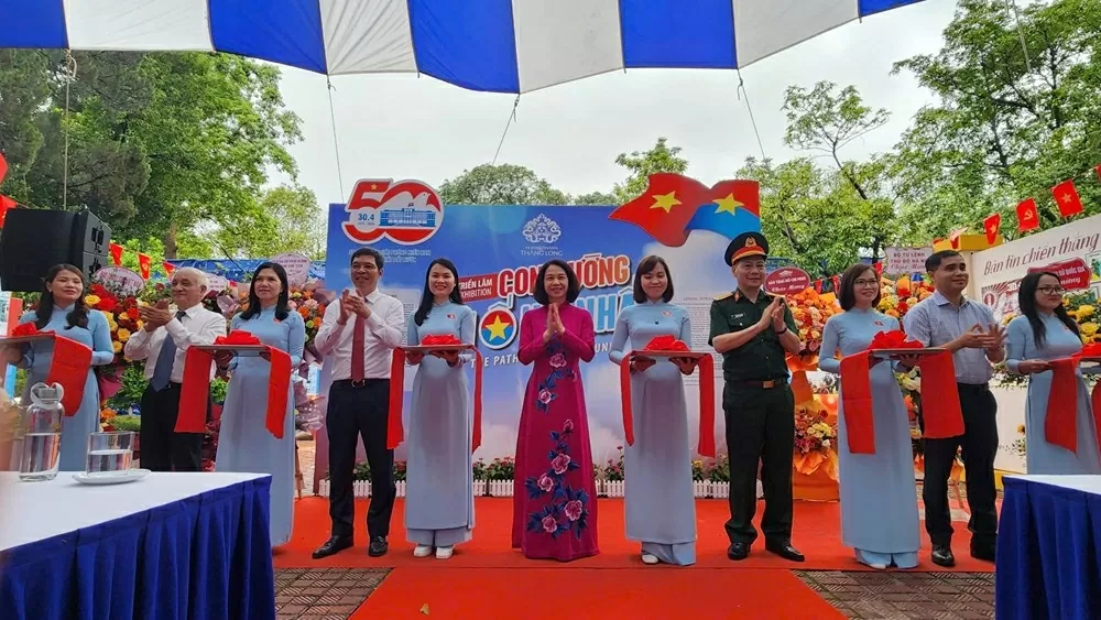 ‘Con đường thống nhất’ tại Hoàng thành Thăng Long