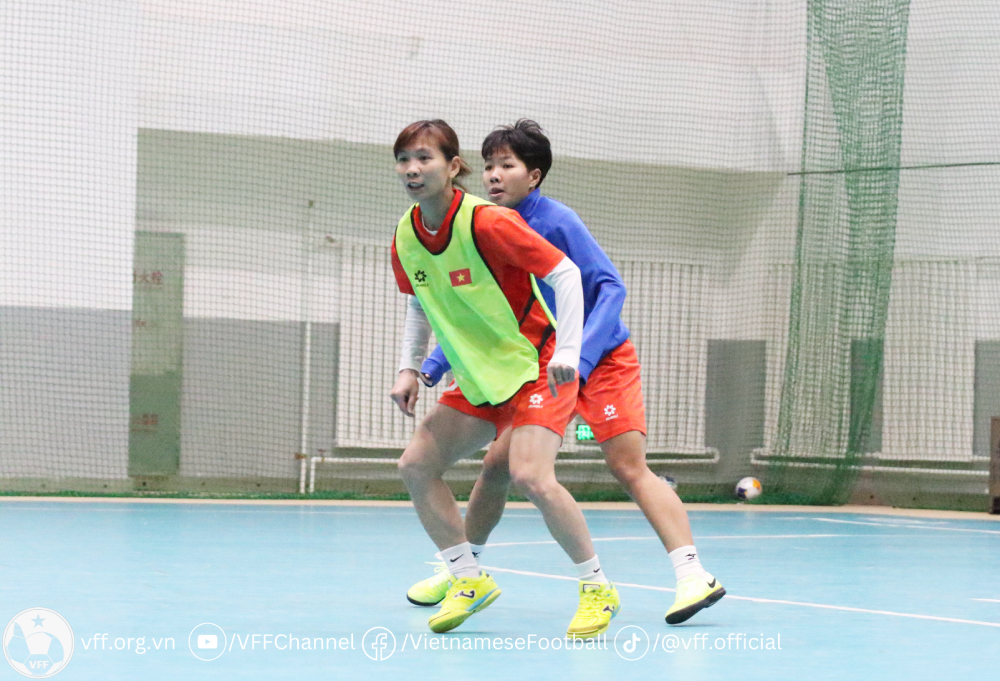 Quả bóng vàng nữ Việt Nam lần đầu trổ tài tại VCK futsal châu Á- Ảnh 1.