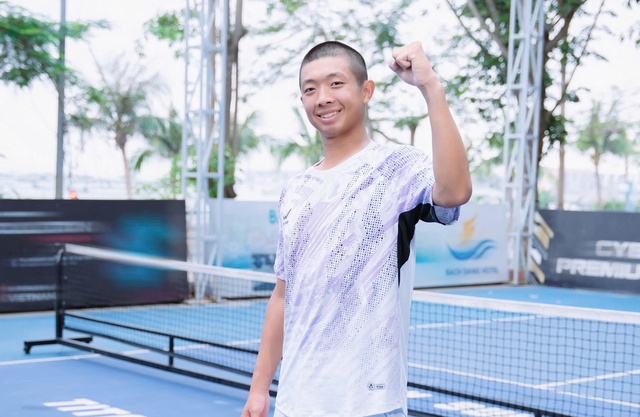 Thần đồng pickleball mang thương hiệu Việt ra sân chơi thế giới- Ảnh 1.