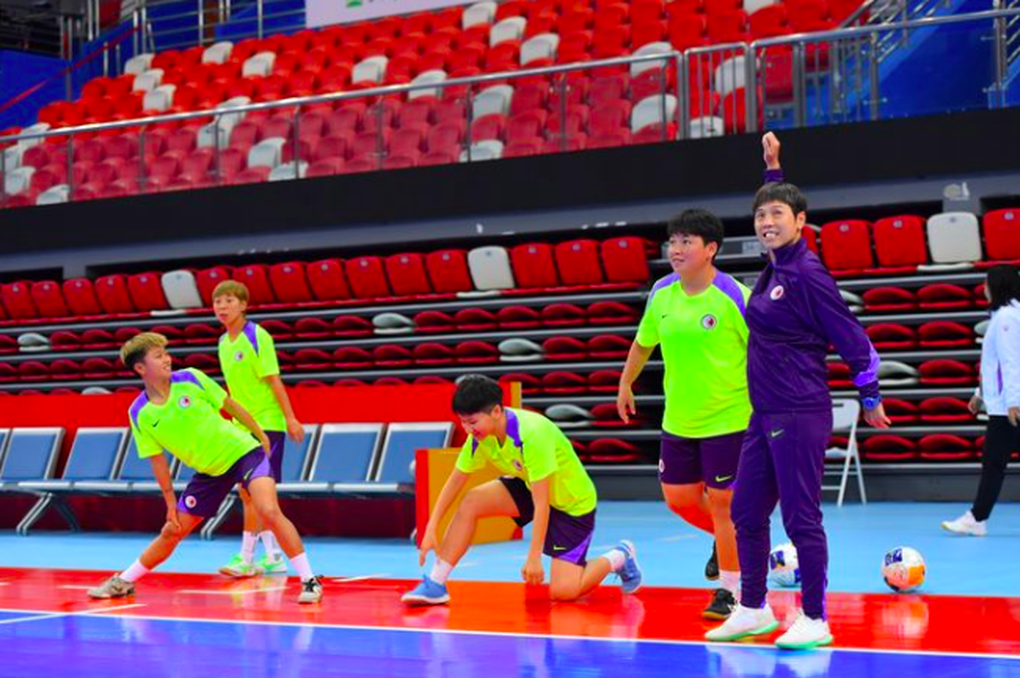 HLV tuyển futsal nữ Việt Nam tự tin, khẳng định mục tiêu World Cup - 2