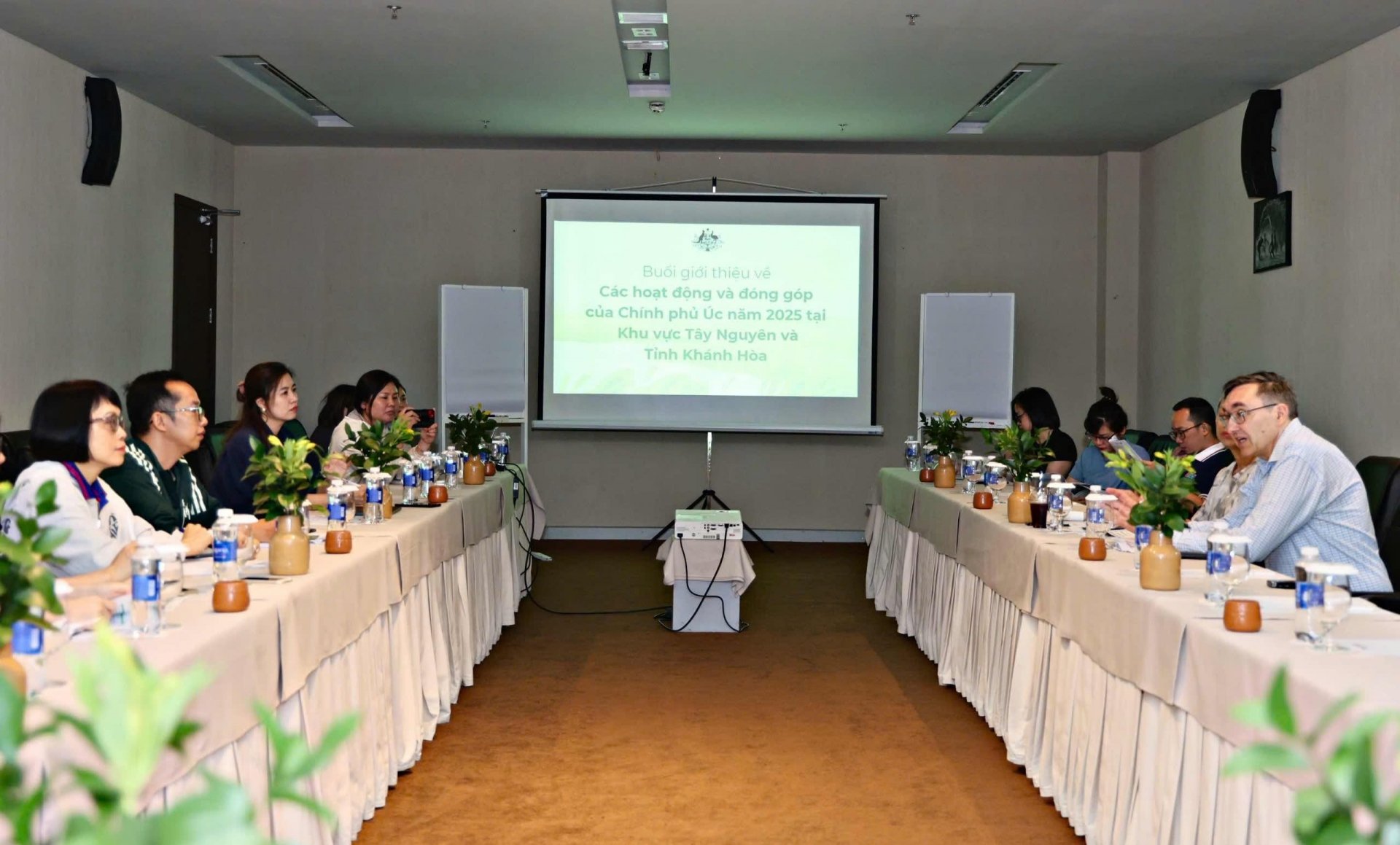 Họp báo tại Đà Lạt về các chương trình - dự án hỗ trợ của ACIAR  thuộc Chính phủ Úc ở Việt Nam
