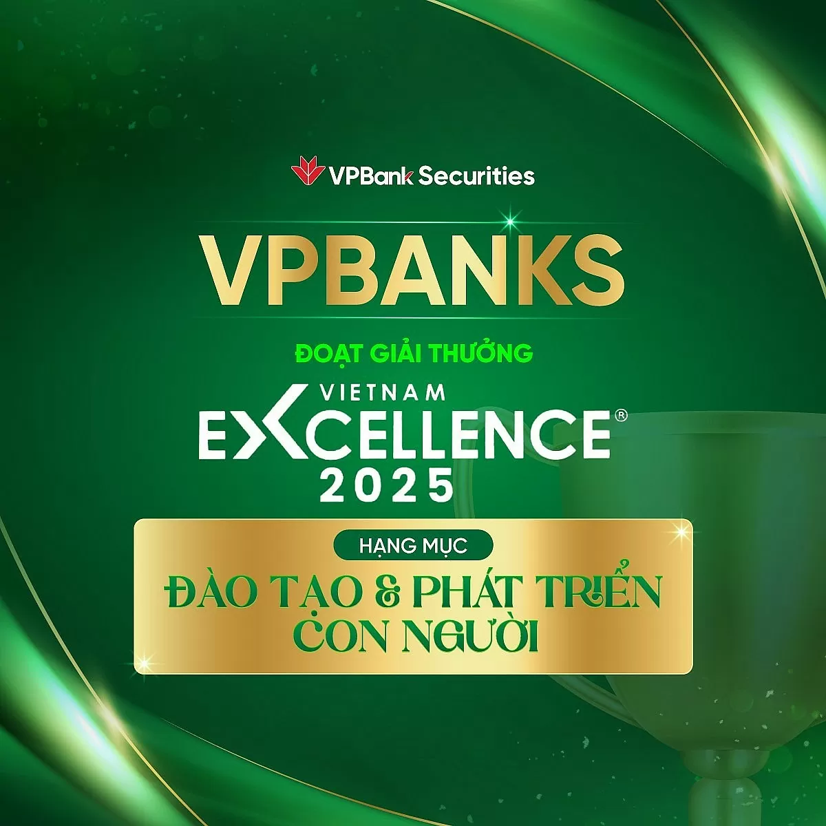 VPBankS được vinh danh tại HR Excellence ® 2025 về đào tạo