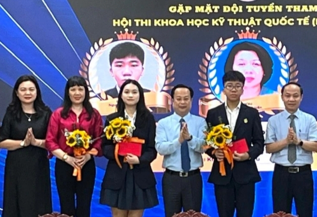 Một dự án của học sinh Hà Nội dự thi khoa học kỹ thuật quốc tế - Ảnh 1.