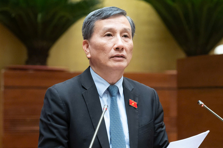 Le Quang Huy, président de la commission des sciences, de la technologie et de l'environnement. (Photo : quochoi.vn)