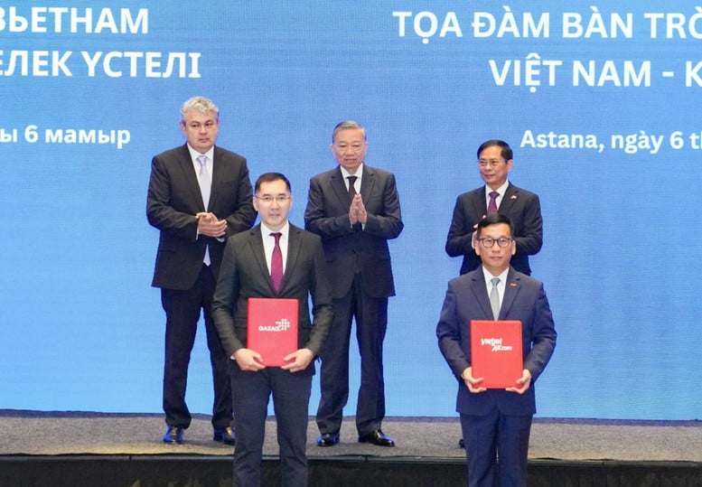 Vietjet ra mắt hãng hàng không Vietjet Qazaqstan- Ảnh 1.