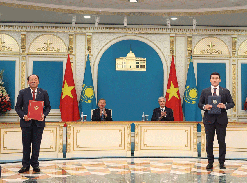Việt Nam-Kazakhstan đẩy mạnh hợp tác văn hóa, thể thao xứng tầm quan hệ đối tác chiến lược - Ảnh 2.