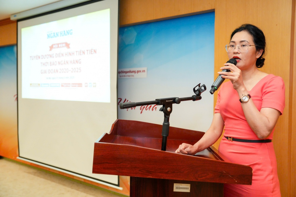 Hội nghị Tuyên dương điển hình tiên tiến Thời báo Ngân hàng giai đoạn 2020-2025