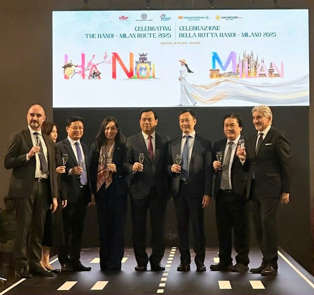 Saigontourist Group, Vietnam Airlines xúc tiến du lịch Việt Nam tại châu Âu - Milan 2025- Ảnh 1.