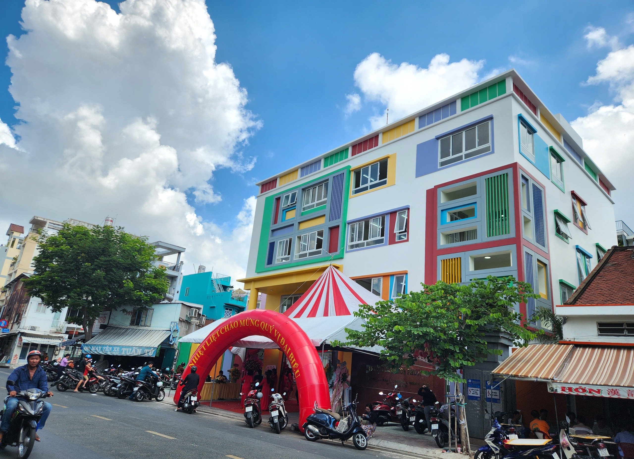 Quận 11, TP.HCM khánh thành trường mầm non tổng mức đầu tư gần 20 tỉ đồng - Ảnh 4.