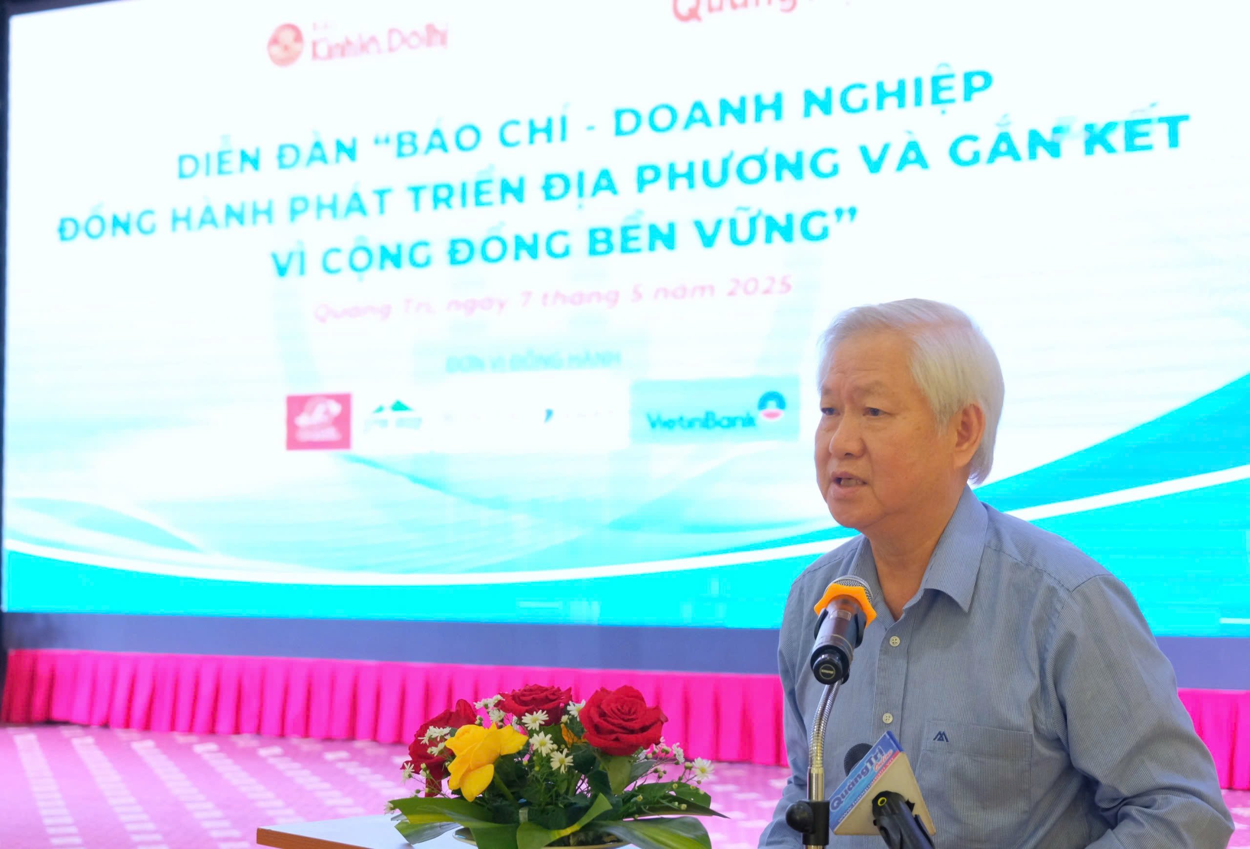 Diễn đàn “Báo chí - doanh nghiệp đồng hành phát triển địa phương và gắn kết vì cộng đồng bền vững”