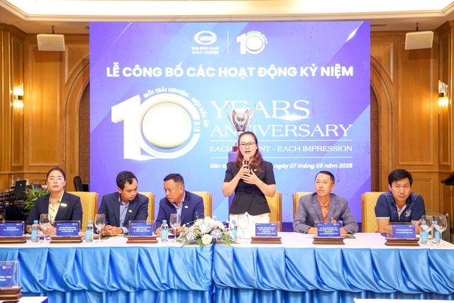 Công bố Giải Vô địch Golf các câu lạc bộ - Cúp Tân Sơn Nhất 2025 - Ảnh 1.
