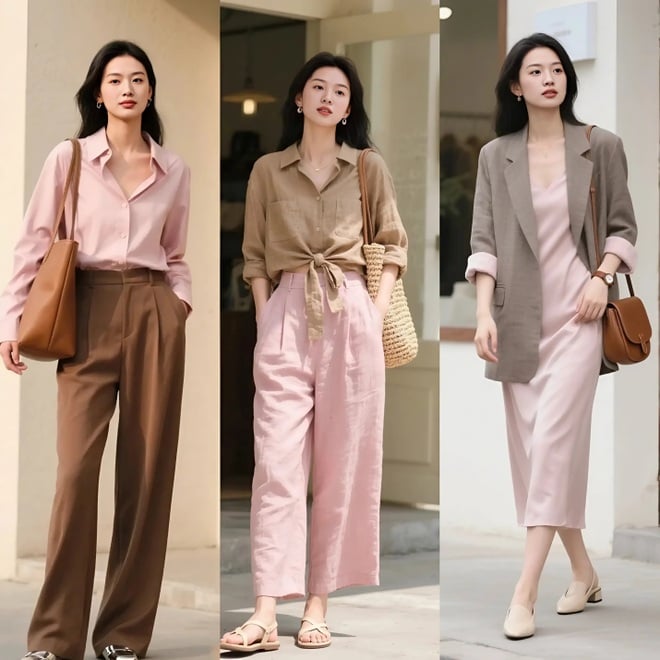 Mùa hè mặc trang phục màu nâu để vừa sành điệu, vừa thanh lịch - 1