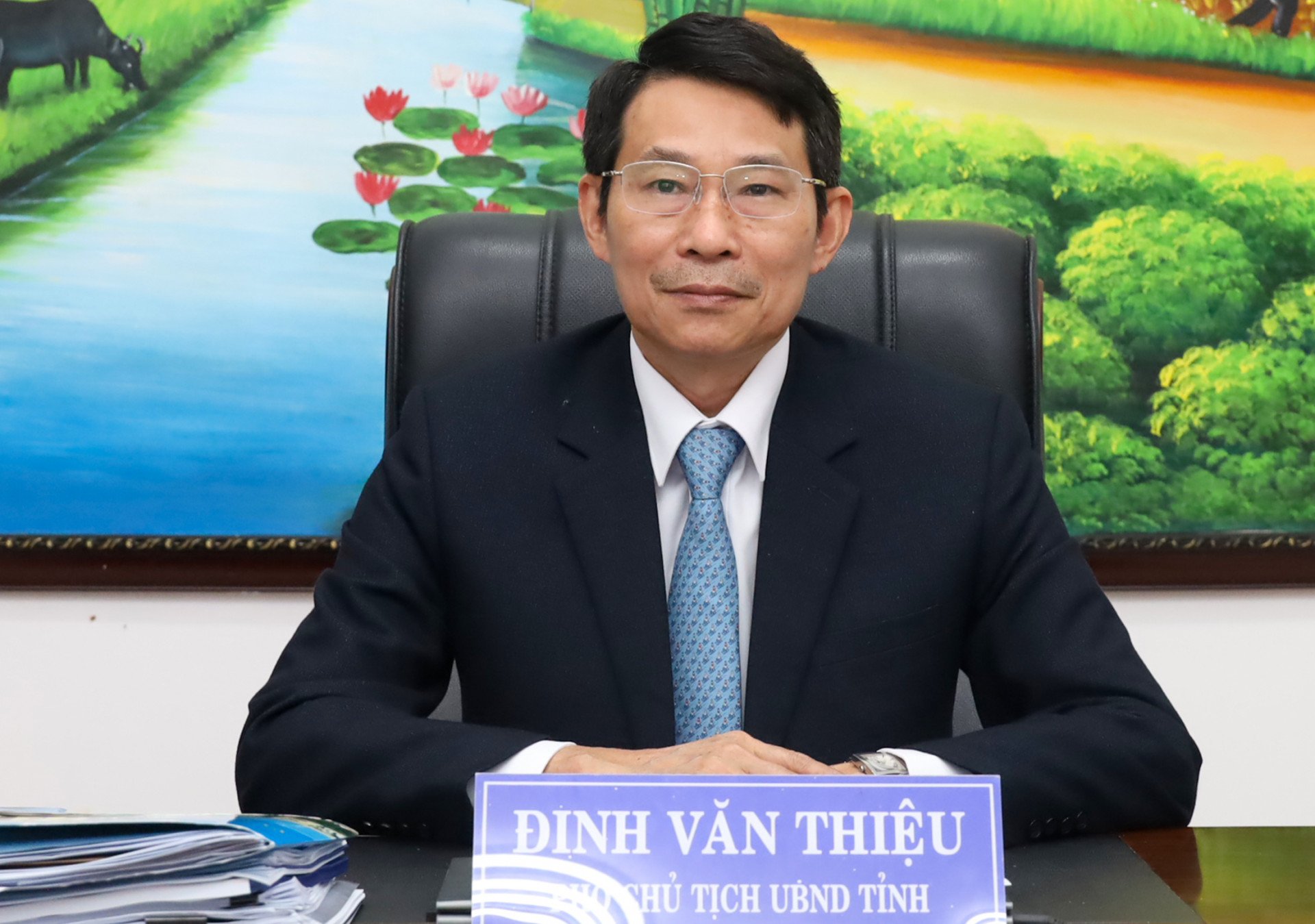 Ông Đinh Văn Thiệu - Phó Chủ tịch UBND tỉnh.