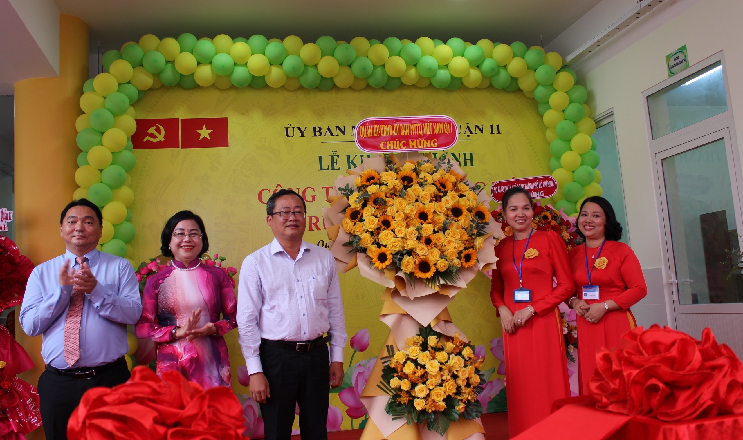 Quận 11, TP.HCM khánh thành trường mầm non tổng mức đầu tư gần 20 tỉ đồng - Ảnh 2.
