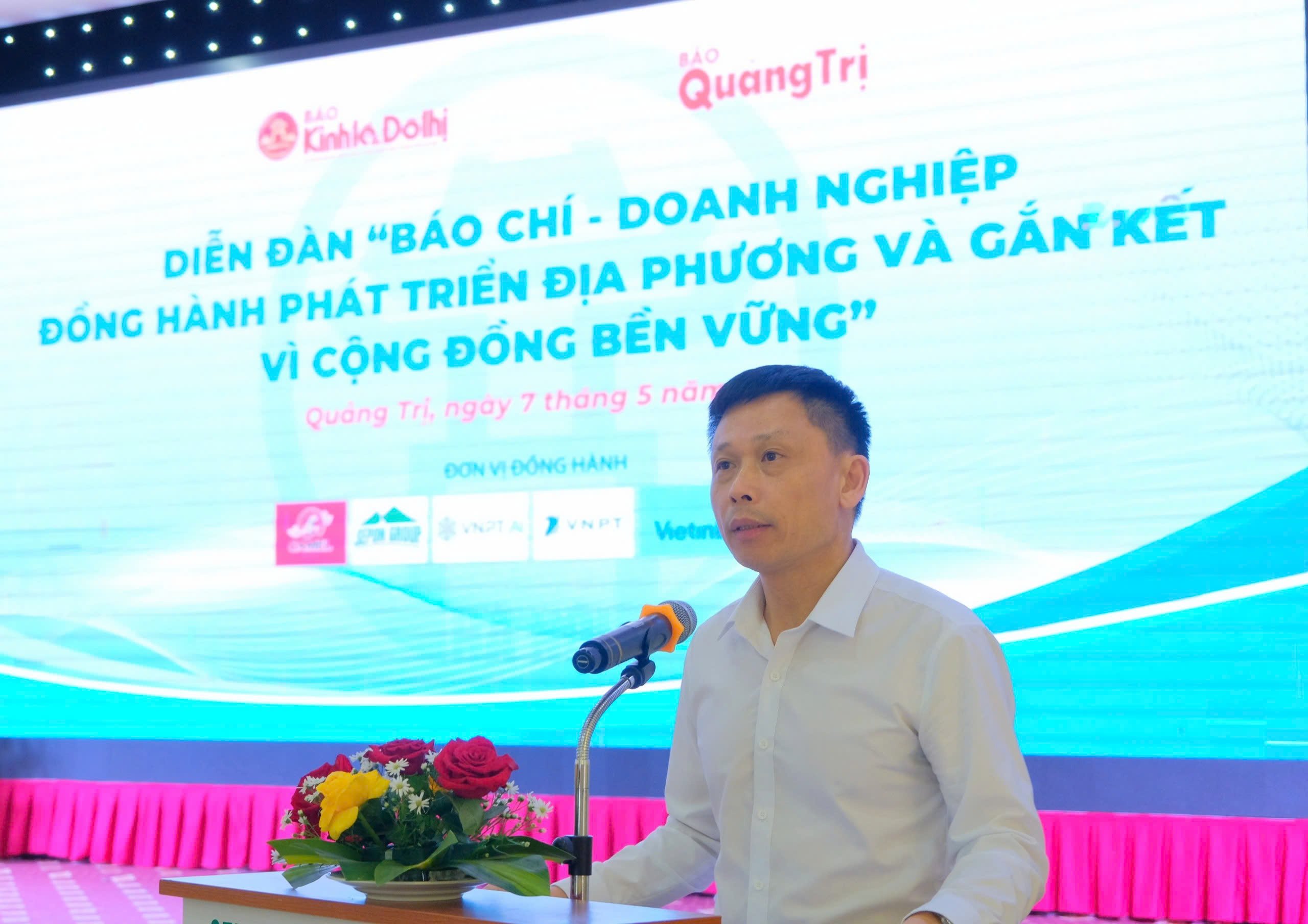Diễn đàn “Báo chí - doanh nghiệp đồng hành phát triển địa phương và gắn kết vì cộng đồng bền vững”