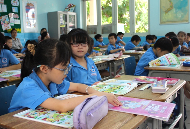 'Xây nền' tiếng Anh cho học sinh từ tiểu học - Ảnh 2.