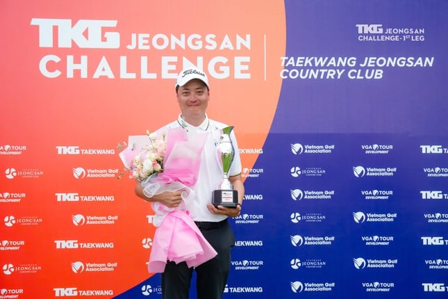 Golfer Hàn Quốc Park Jung Min giành danh hiệu VGA Development Tour đầu tiên trong sự nghiệp ảnh 1