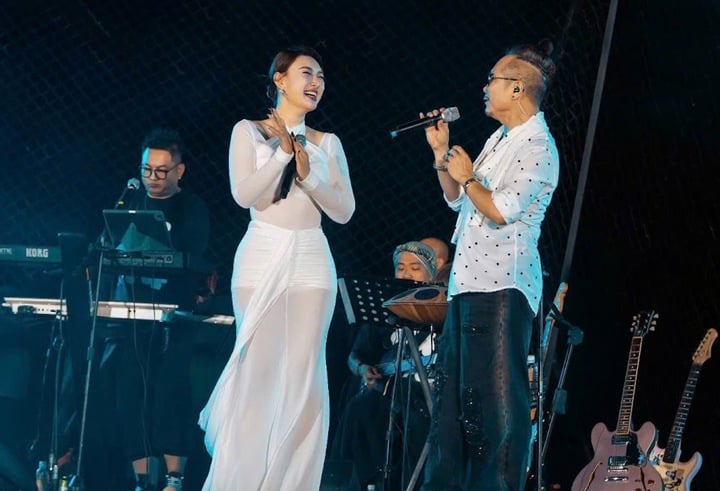 Chu Thuý Quỳnh là khách mời trong đêm nhạc.