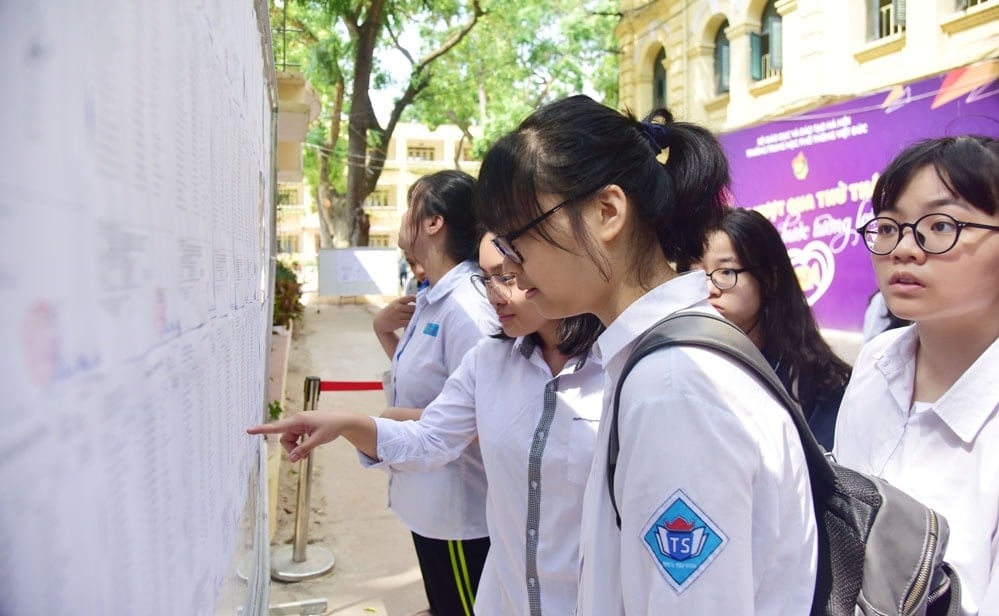 Mỗi học sinh được đăng ký nguyện vọng dự tuyển vào tối đa 3 trường THPT công lập. Ảnh: Lê Nguyễn 