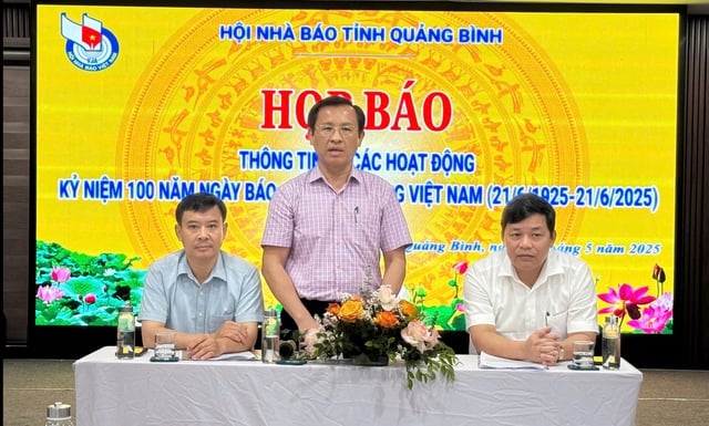Truyền hình trực tiếp hoạt động kỷ niệm 100 năm báo chí ở Quảng Bình- Ảnh 1.