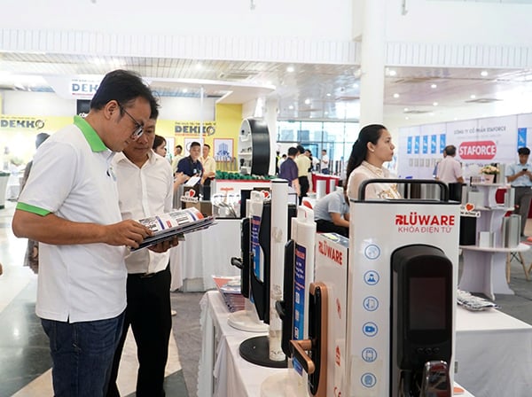 Triển lãm quốc tế Vietbuild tại Đà Nẵng thu hút nhiều sự quan tâm.